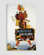 Leupin Montreux Oberland Poster