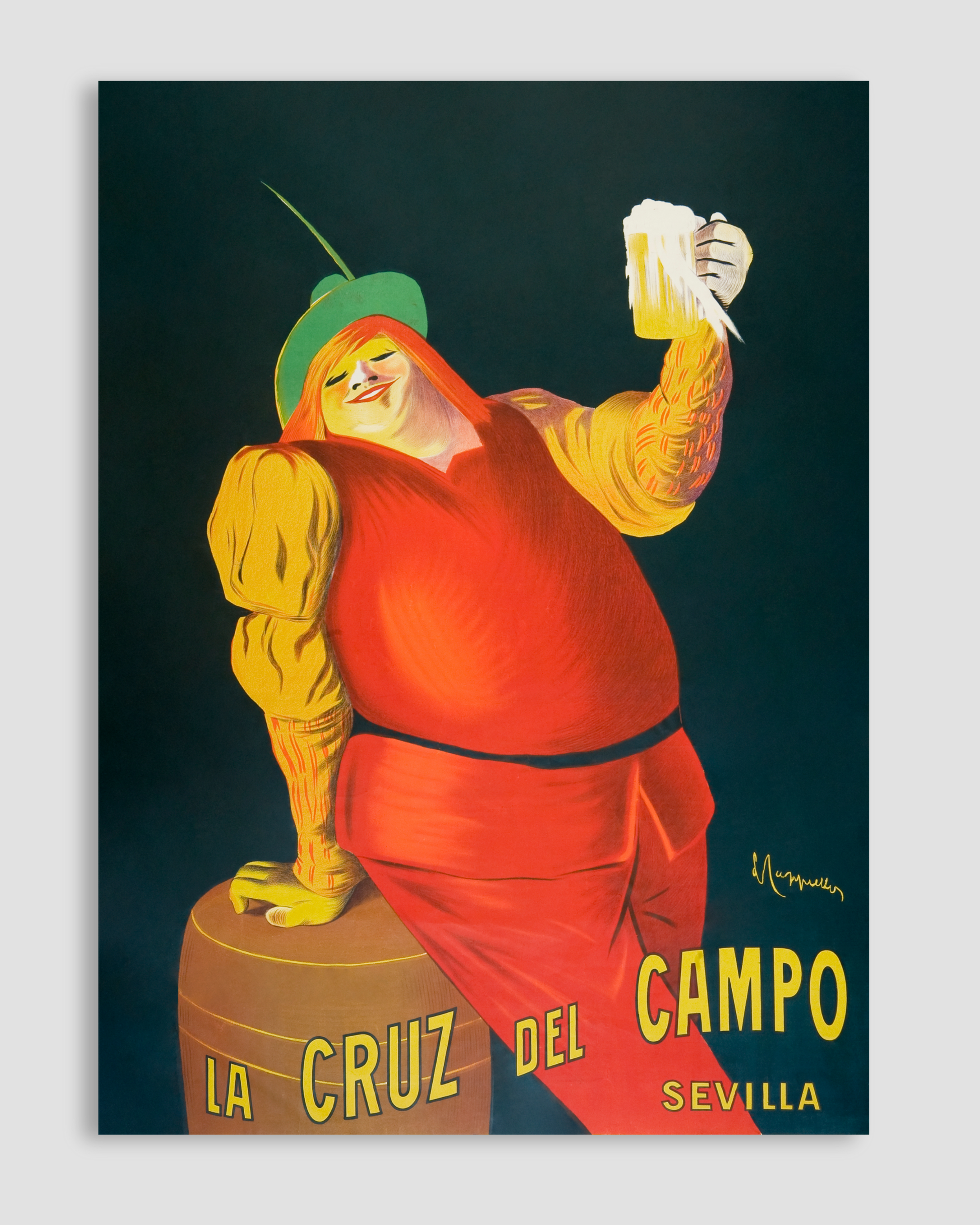 La Cruz Del Campo Beers Poster