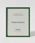 Ahşap Çerçeve - Yeşil
