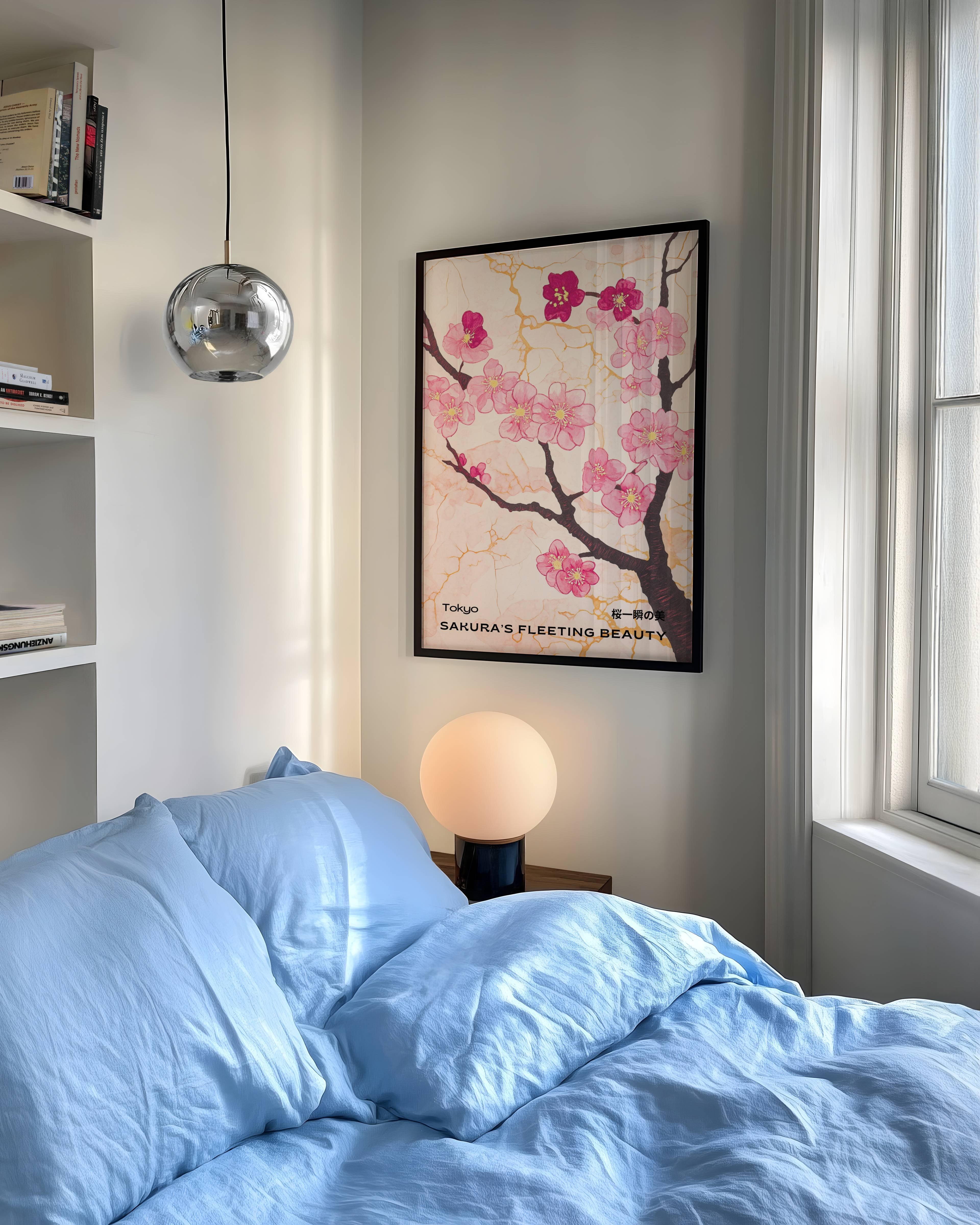 Sakura's Fleeting Beauty Poster