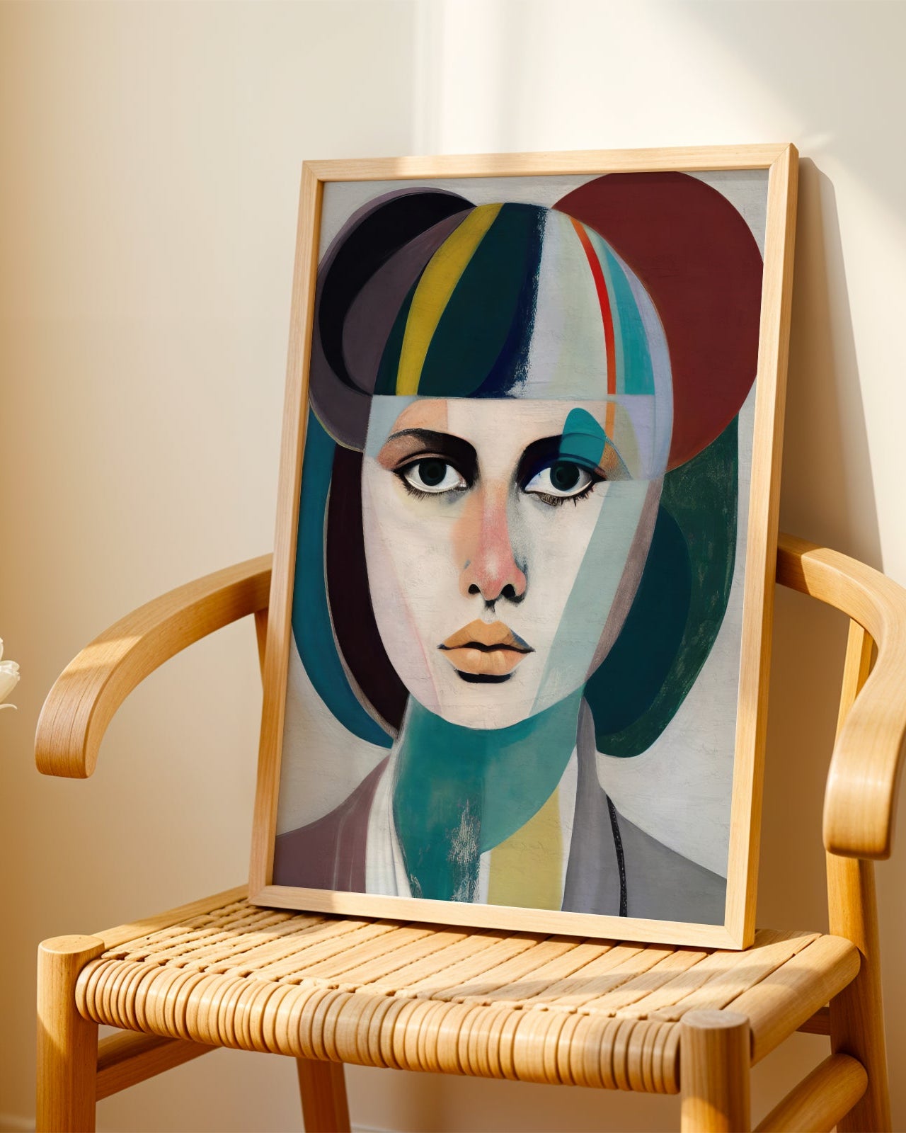 Picasso Woman Style Poster