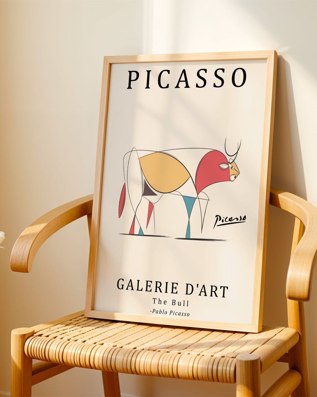 Picasso The Bull Poster