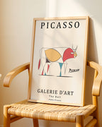 Picasso The Bull Poster