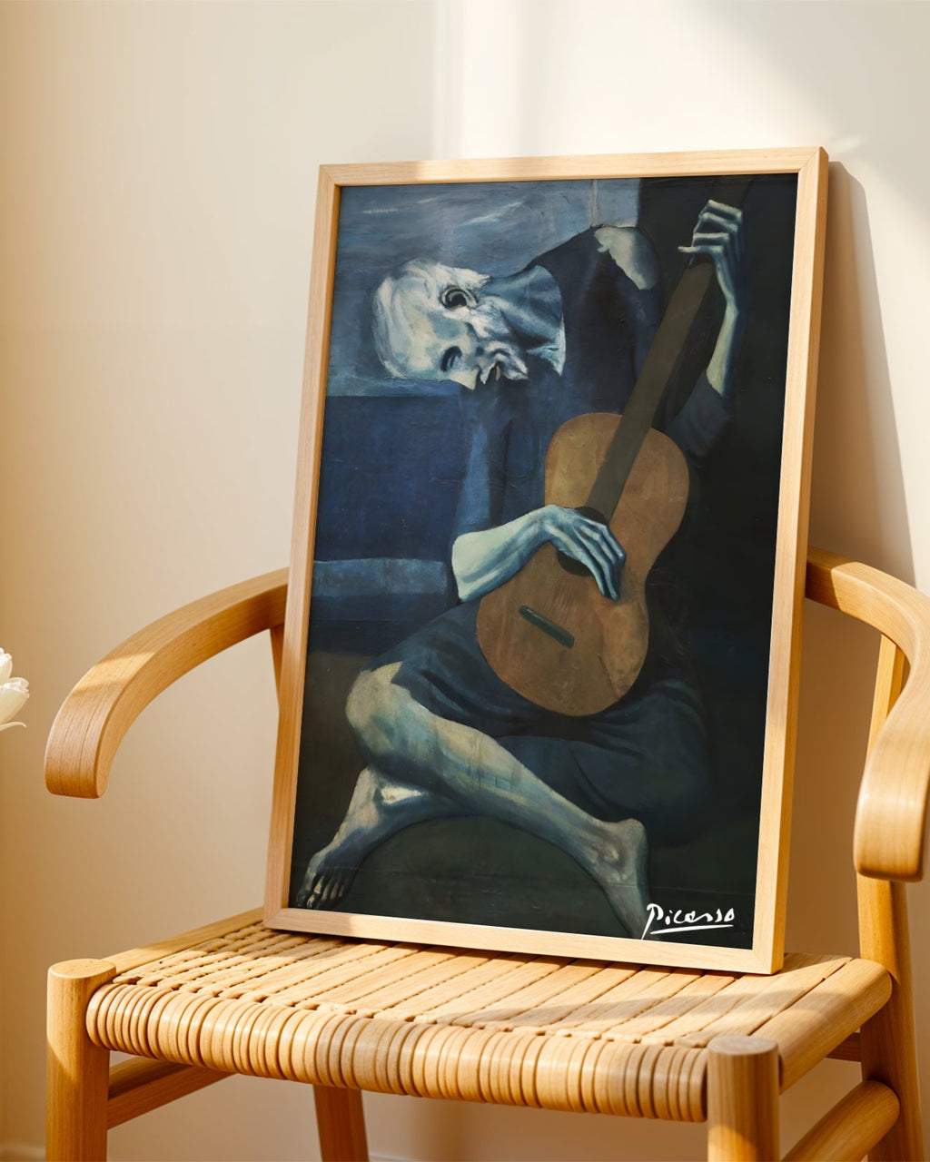 Picasso Yaşlı Gitarist Poster