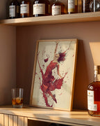 Wine Art Poster