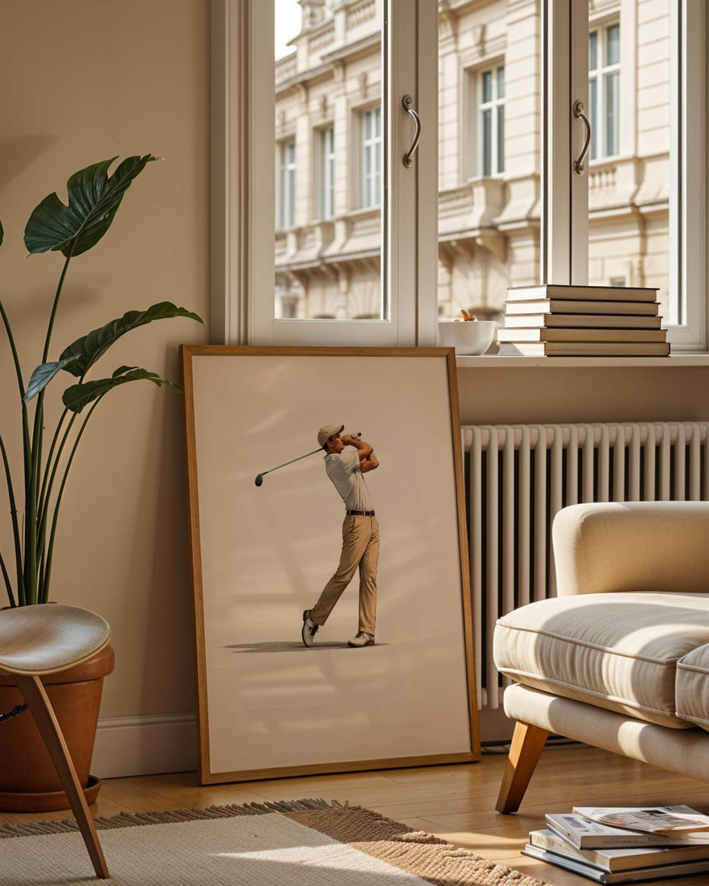 Golf Minimal Poster
