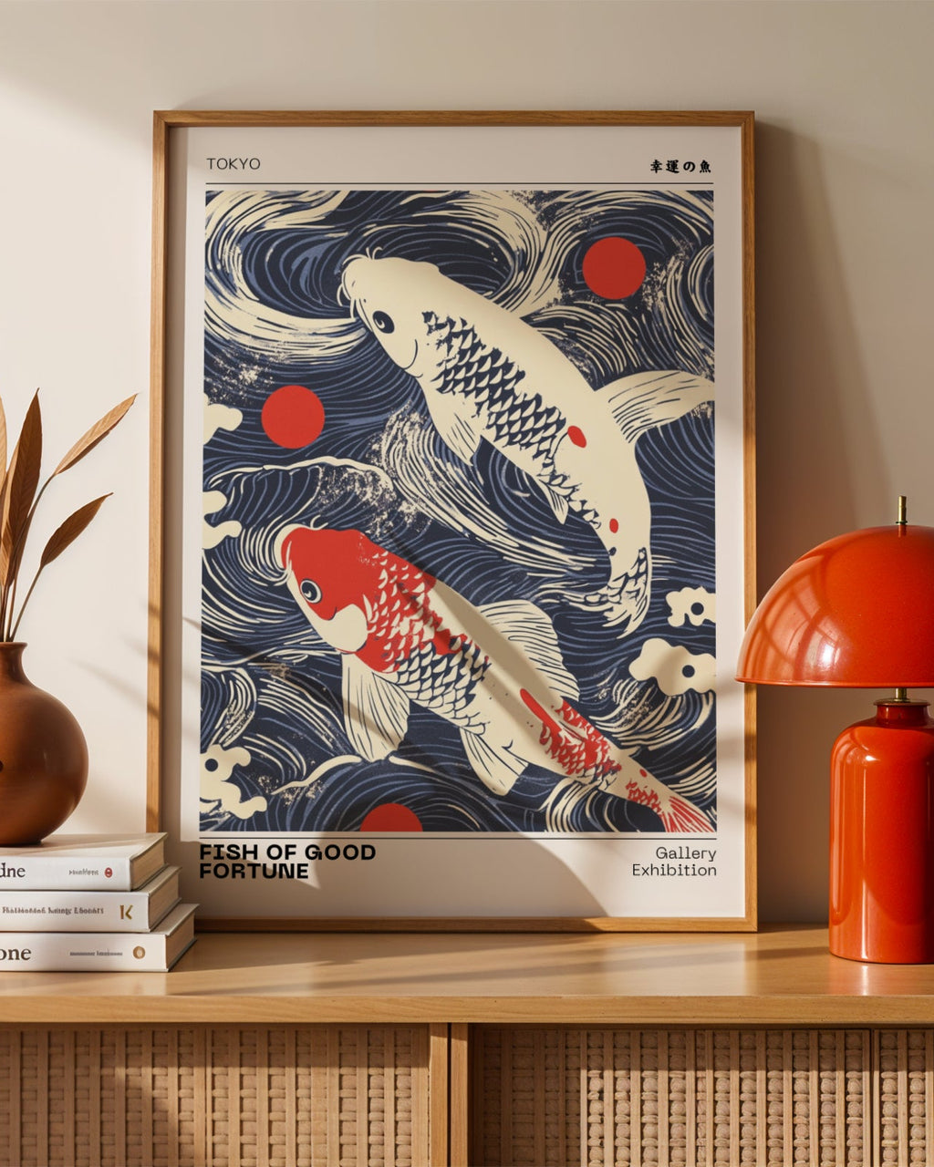 Fish Of Good Fortune Poster