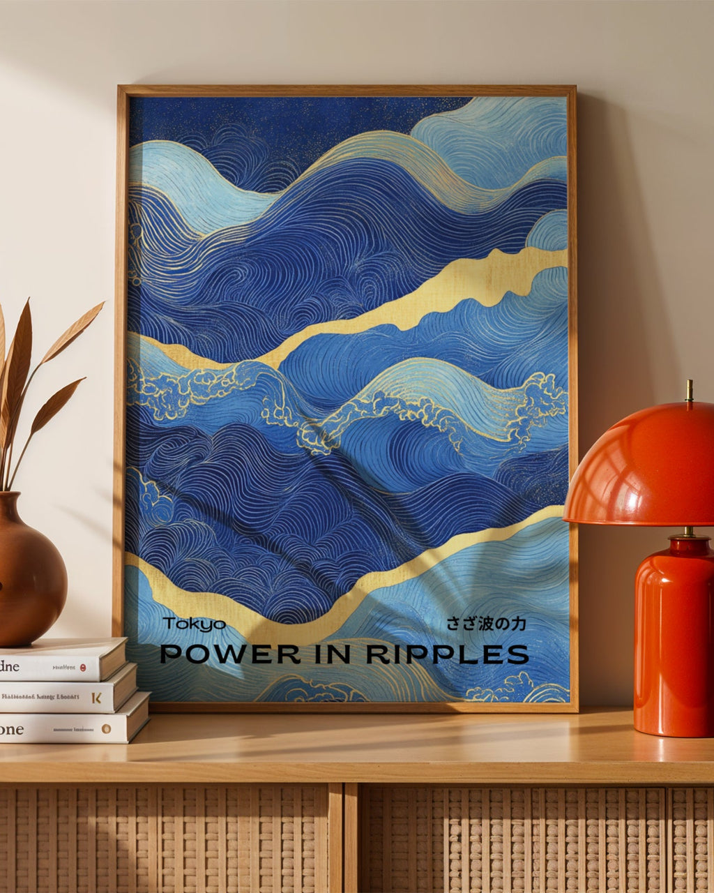 Power In Ripples Poster