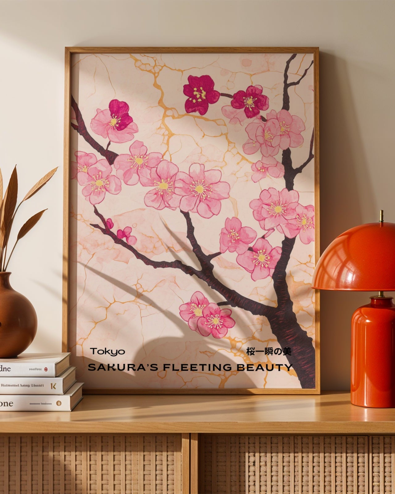 Sakura's Fleeting Beauty Poster