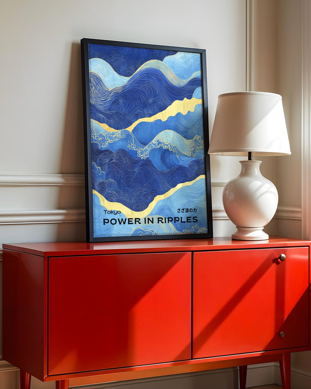 Power In Ripples Poster