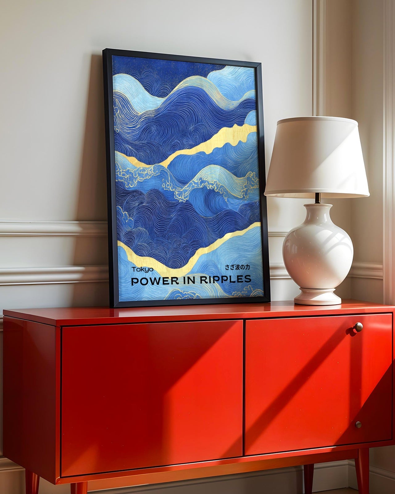 Power In Ripples Poster