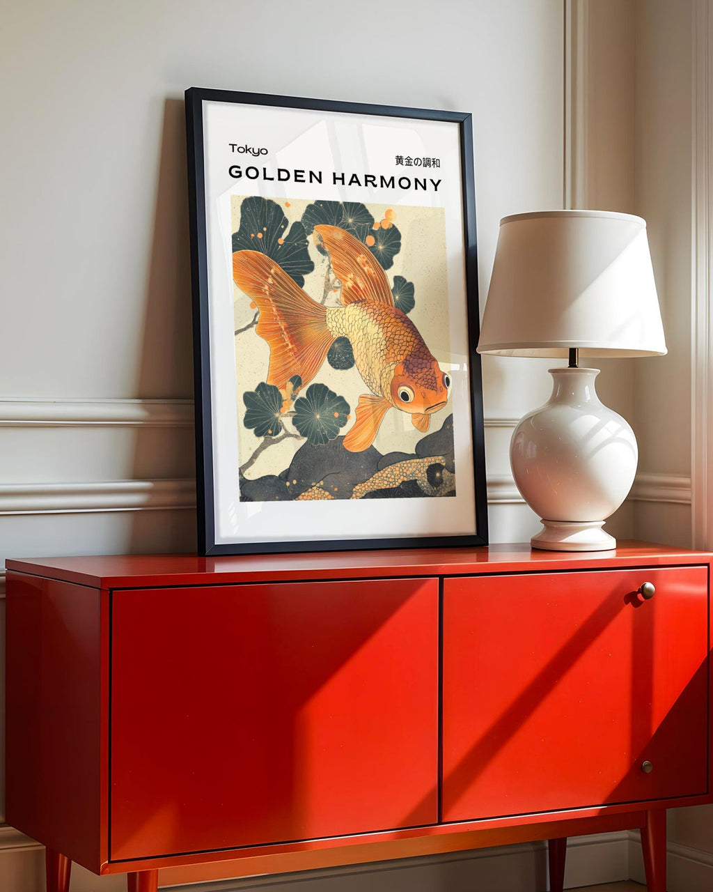 Golden Harmony Poster