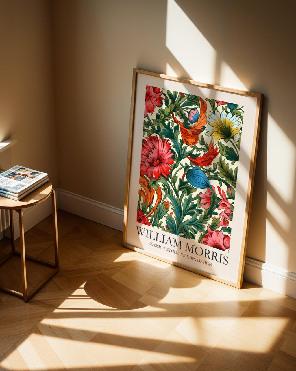 William Morris Classic Textile Pattern Design No.3 Poster