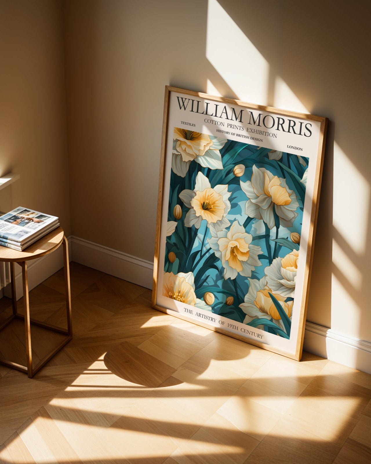 William Morris Cotton Prints Exhibition No.2 Poster