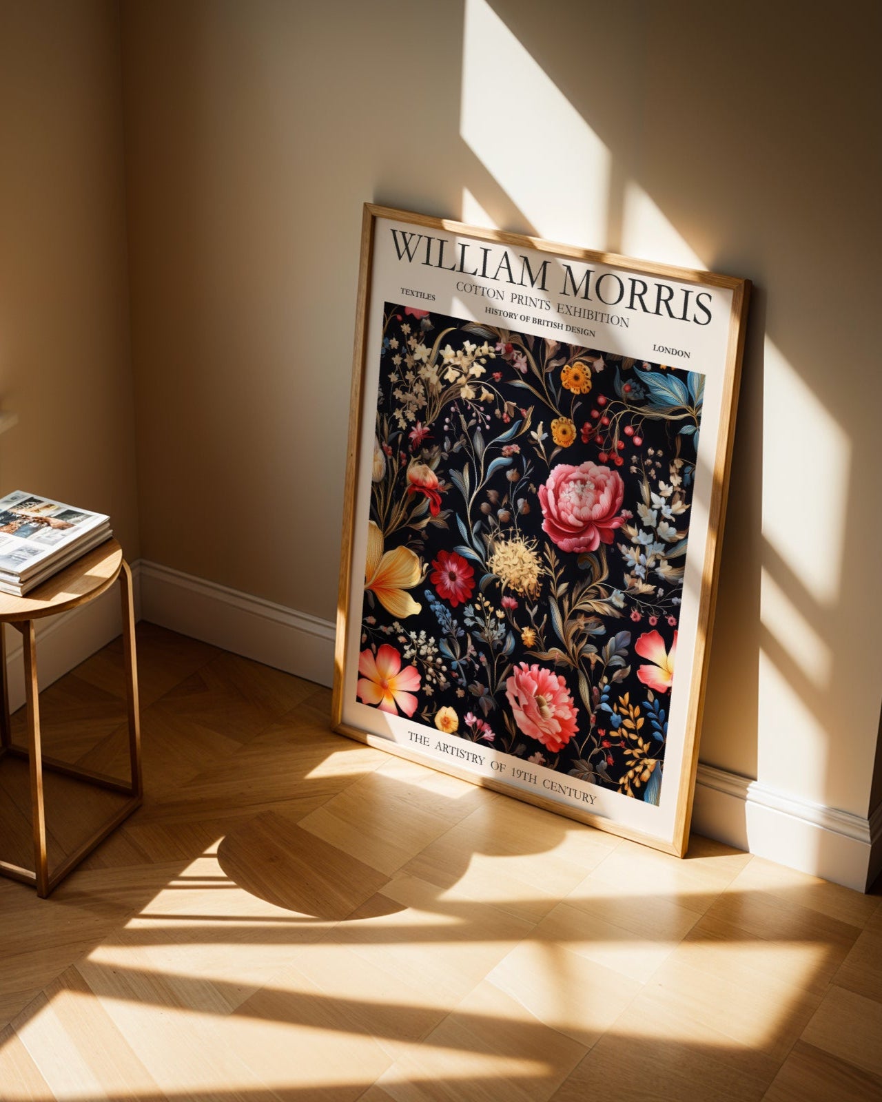 William Morris Cotton Prints Exhibition No.3 Poster