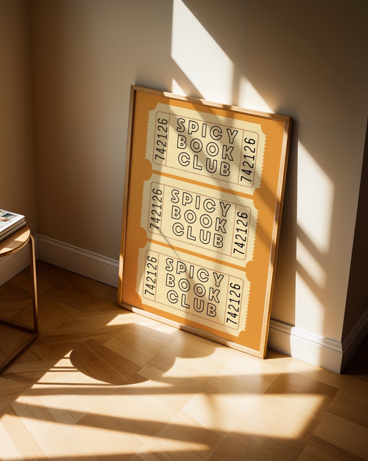 Spicy Book Club Poster
