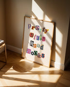 Pretty Girls Read Books Poster