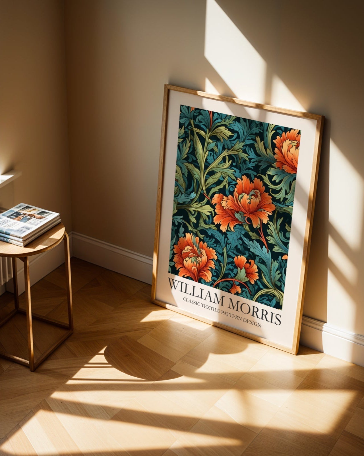 William Morris Classic Textile Pattern Design Poster