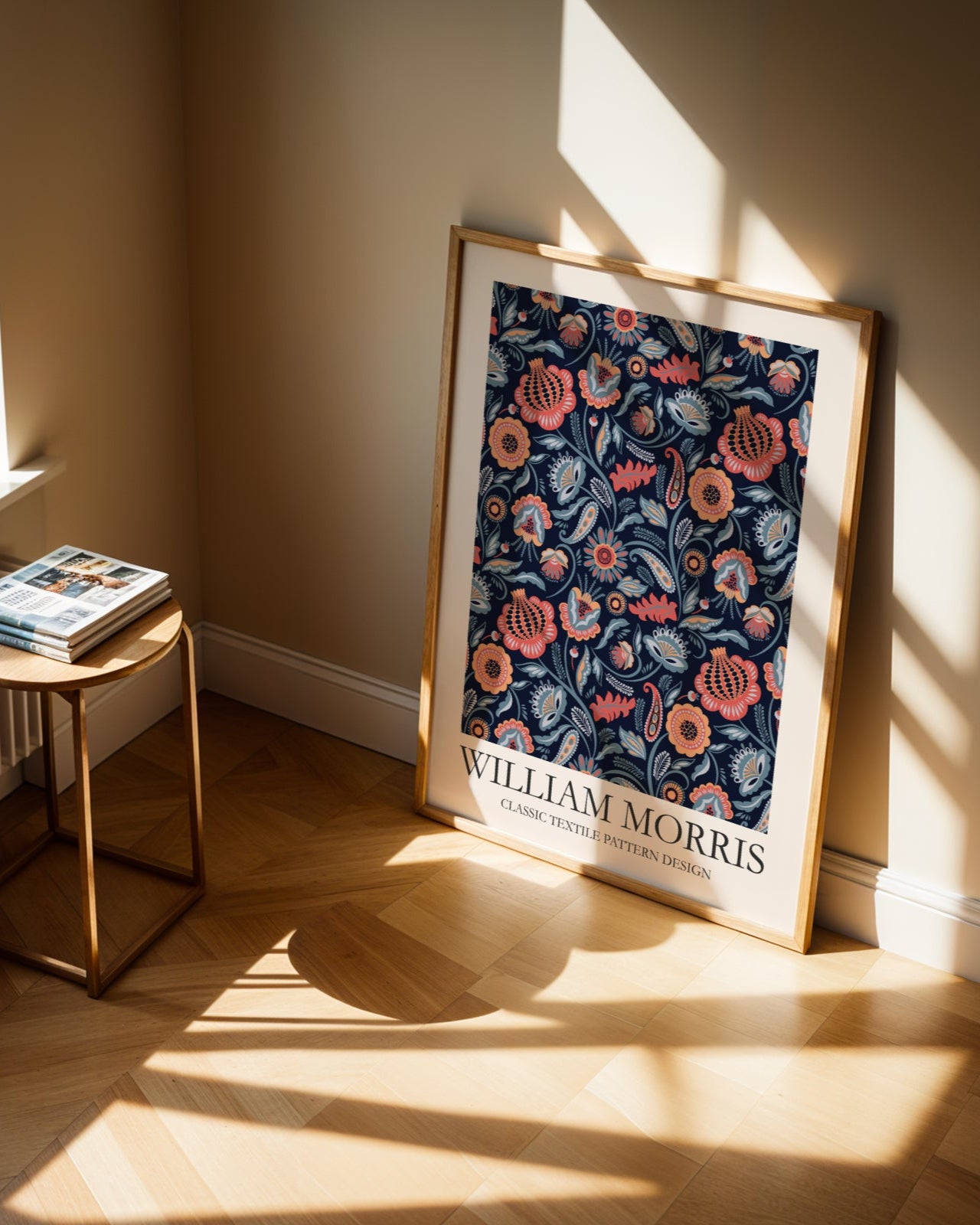 William Morris Classic Textile Pattern Design No.4 Poster