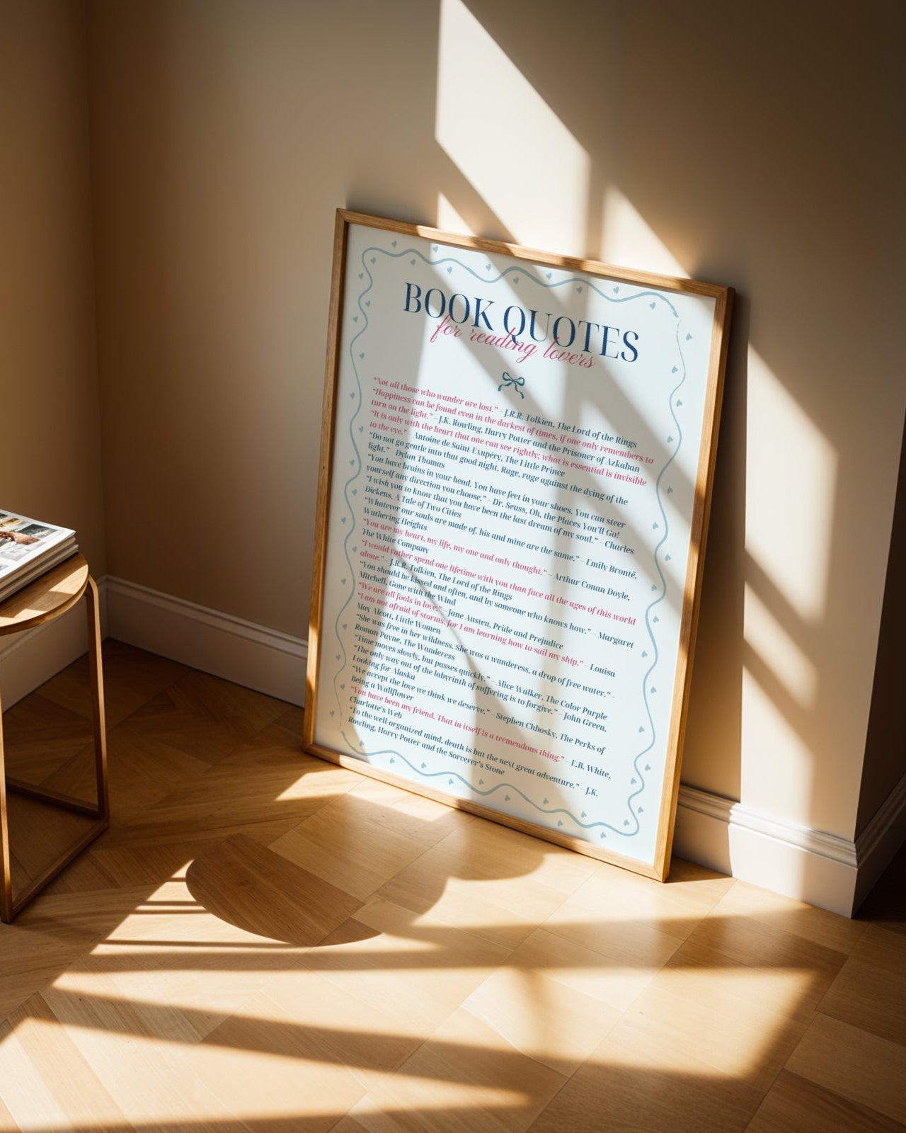 Book Quotes Poster