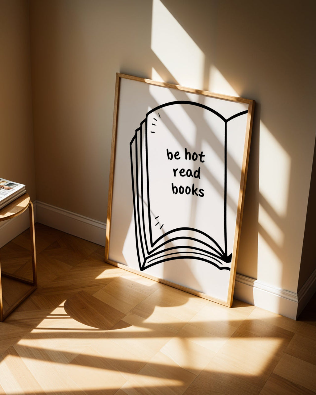 Be Hot Read Books Poster