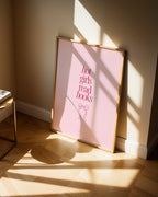Hot Girls Read Books Poster