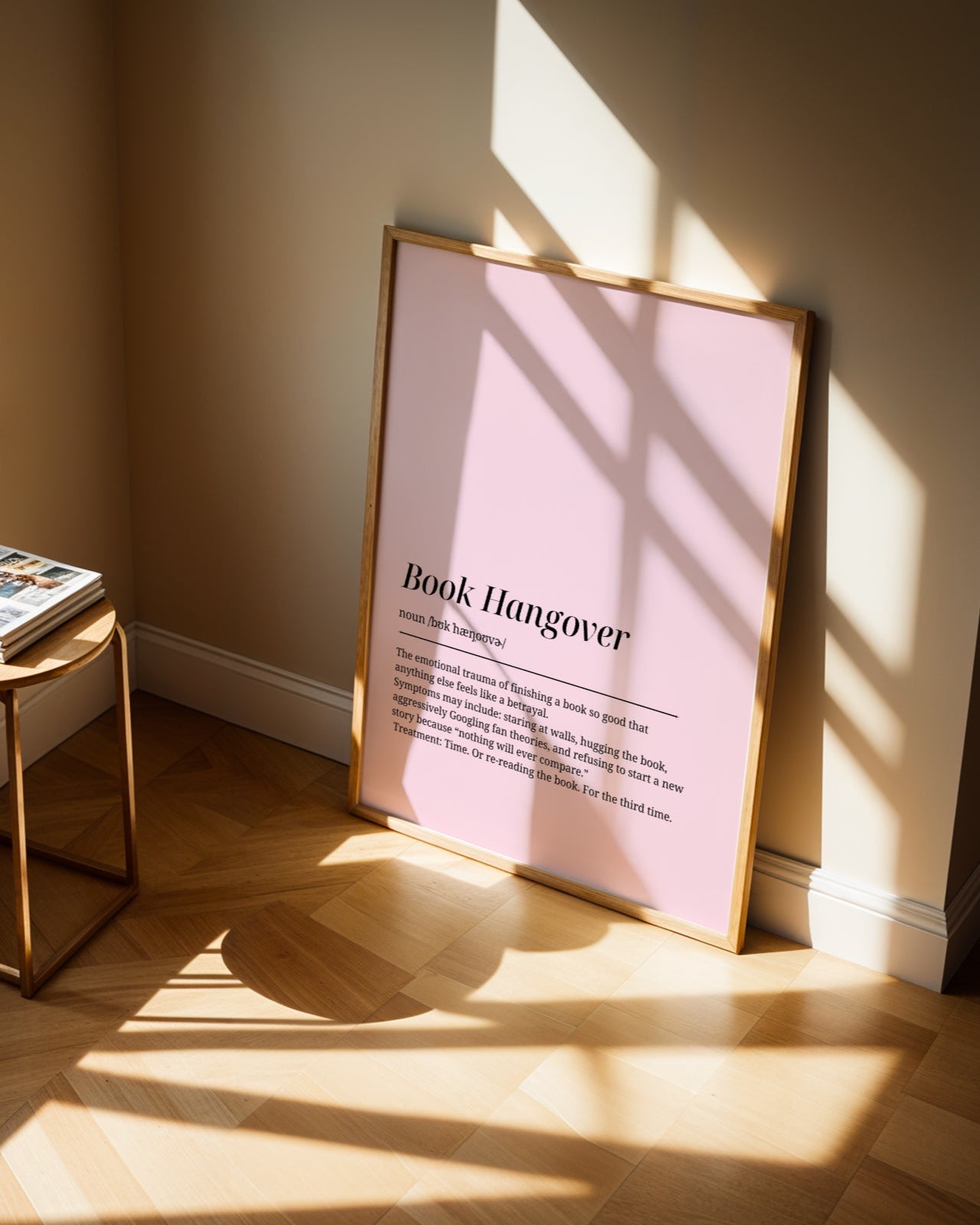 Book Hangover Poster