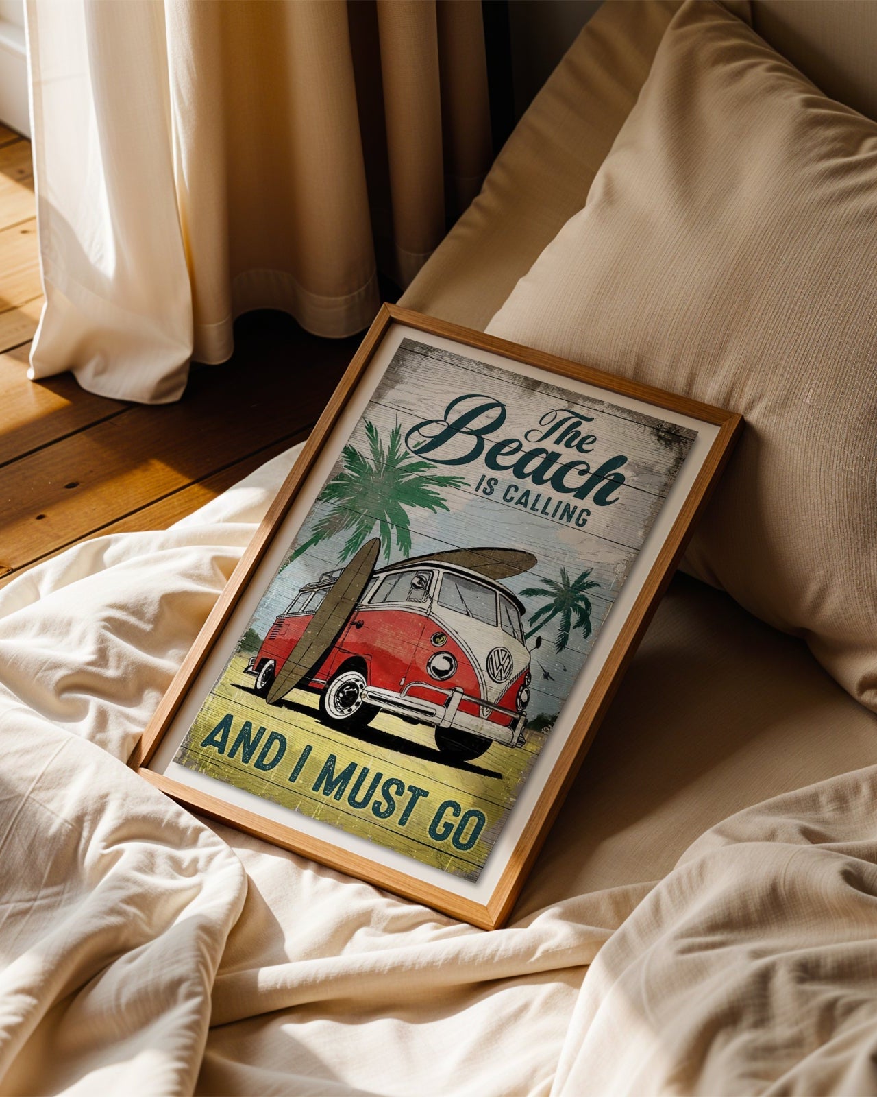 The Beach Is Calling Poster