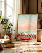 VW Camper No.2 Poster