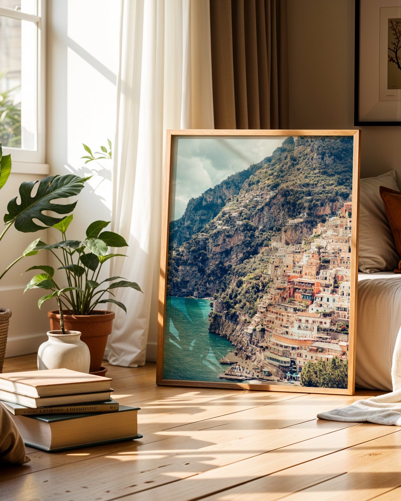 Positano Beach Poster