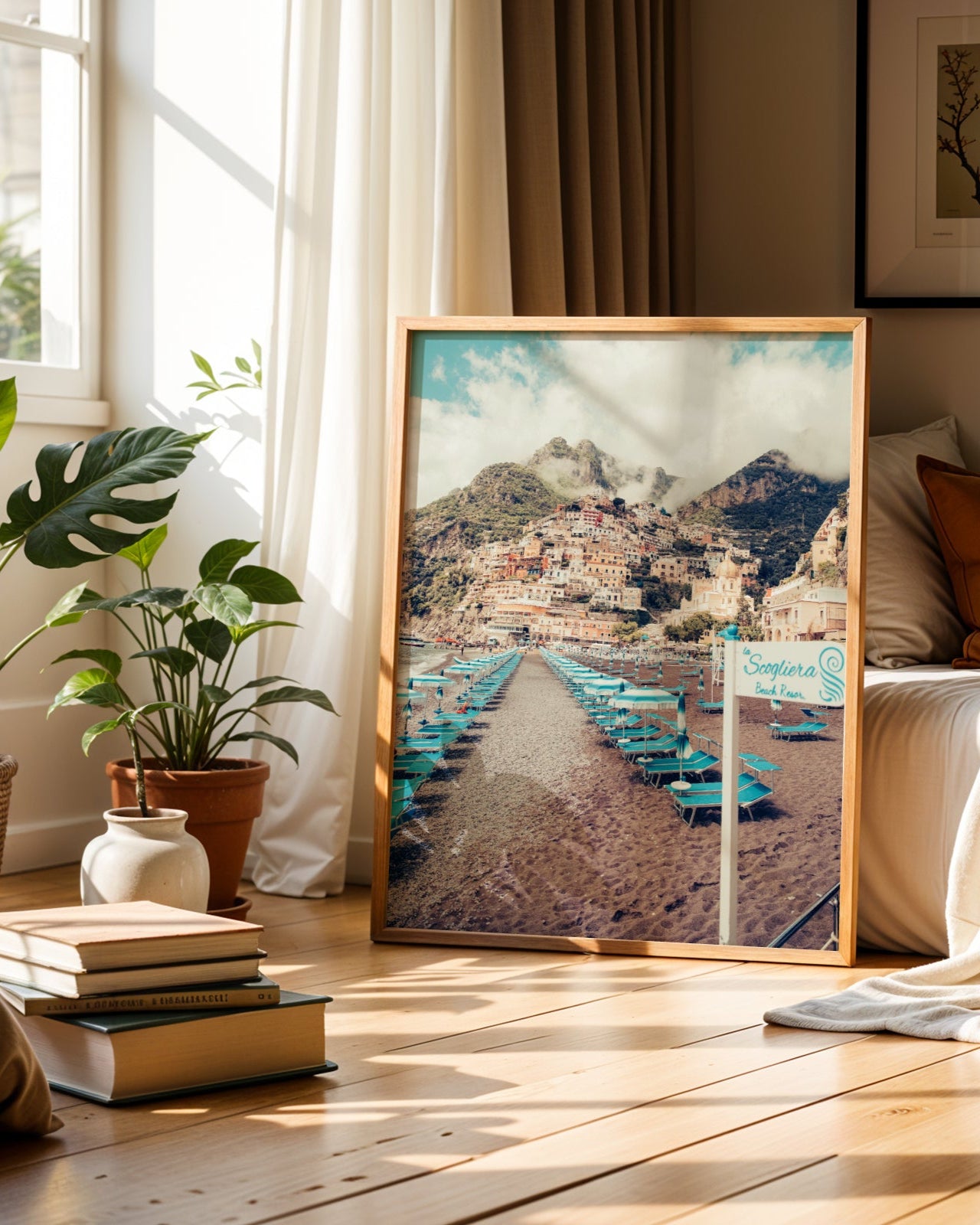 Positano Beach No.2 Poster