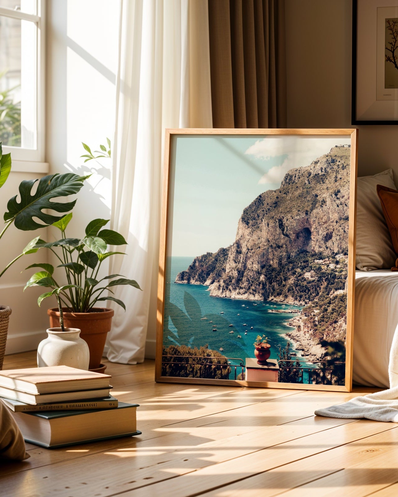 Capri Sea Poster
