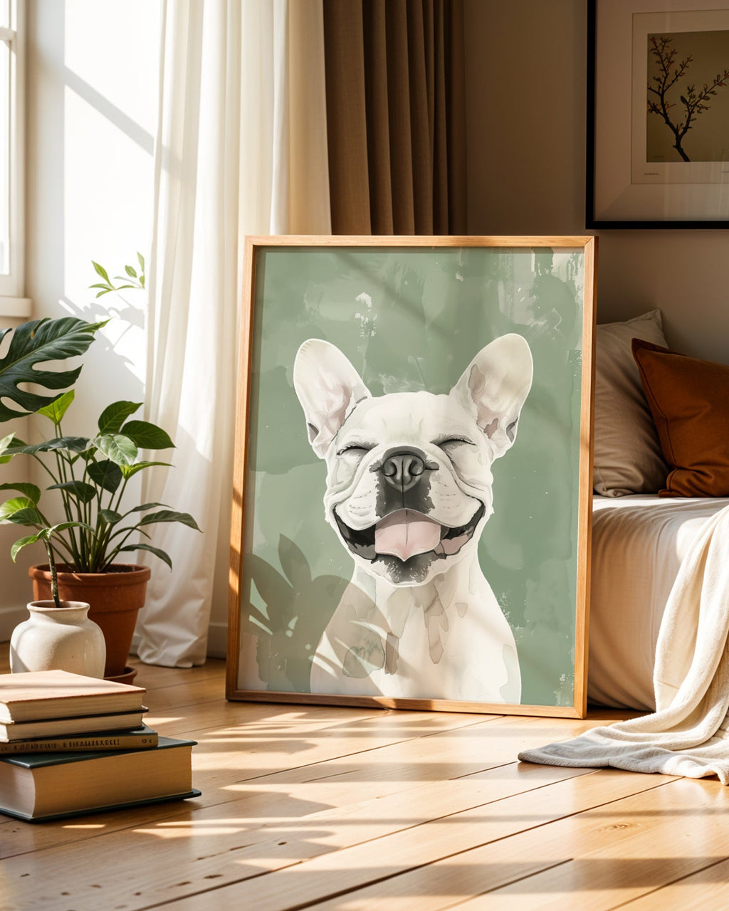 Happy Dog Poster