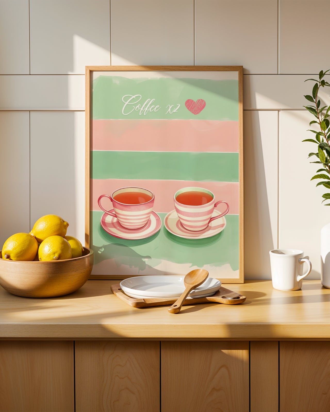 Coffee x2 Poster