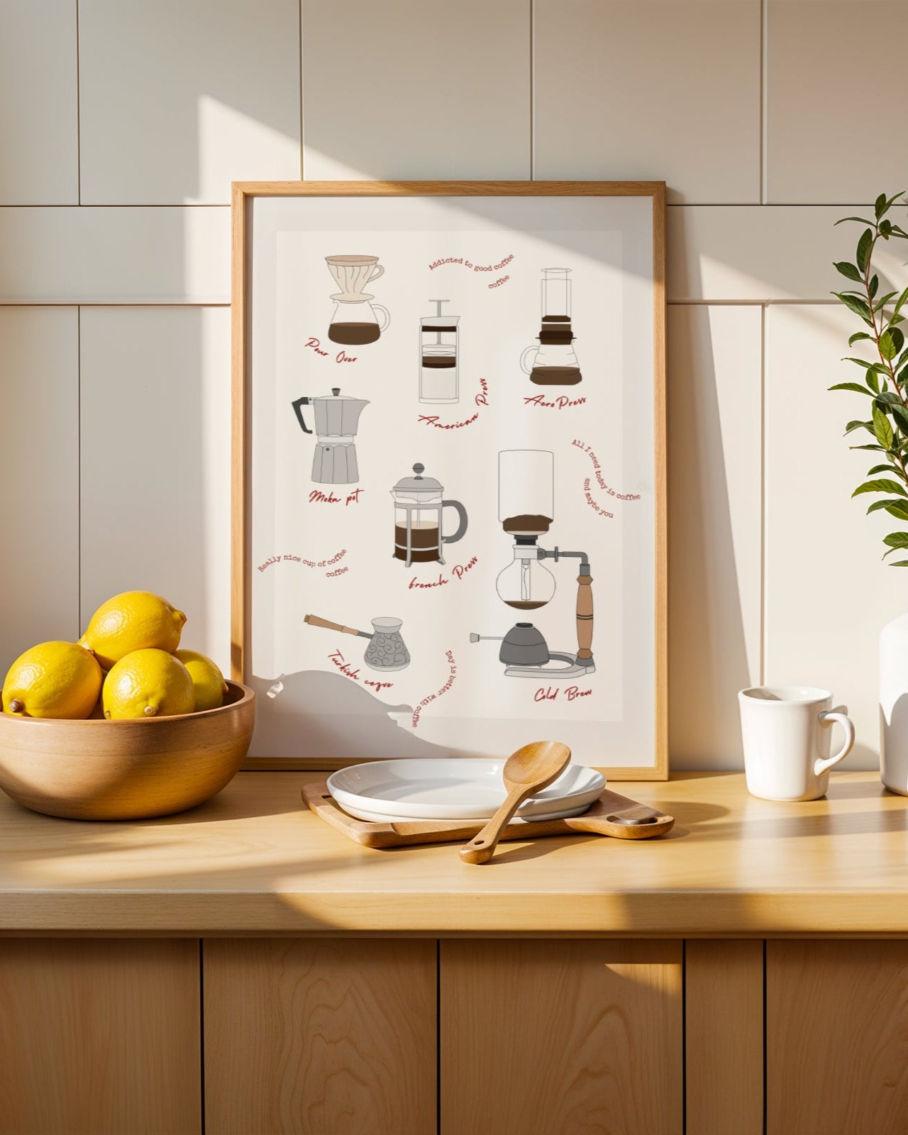 Kahve Demleme Çeşitleri Poster