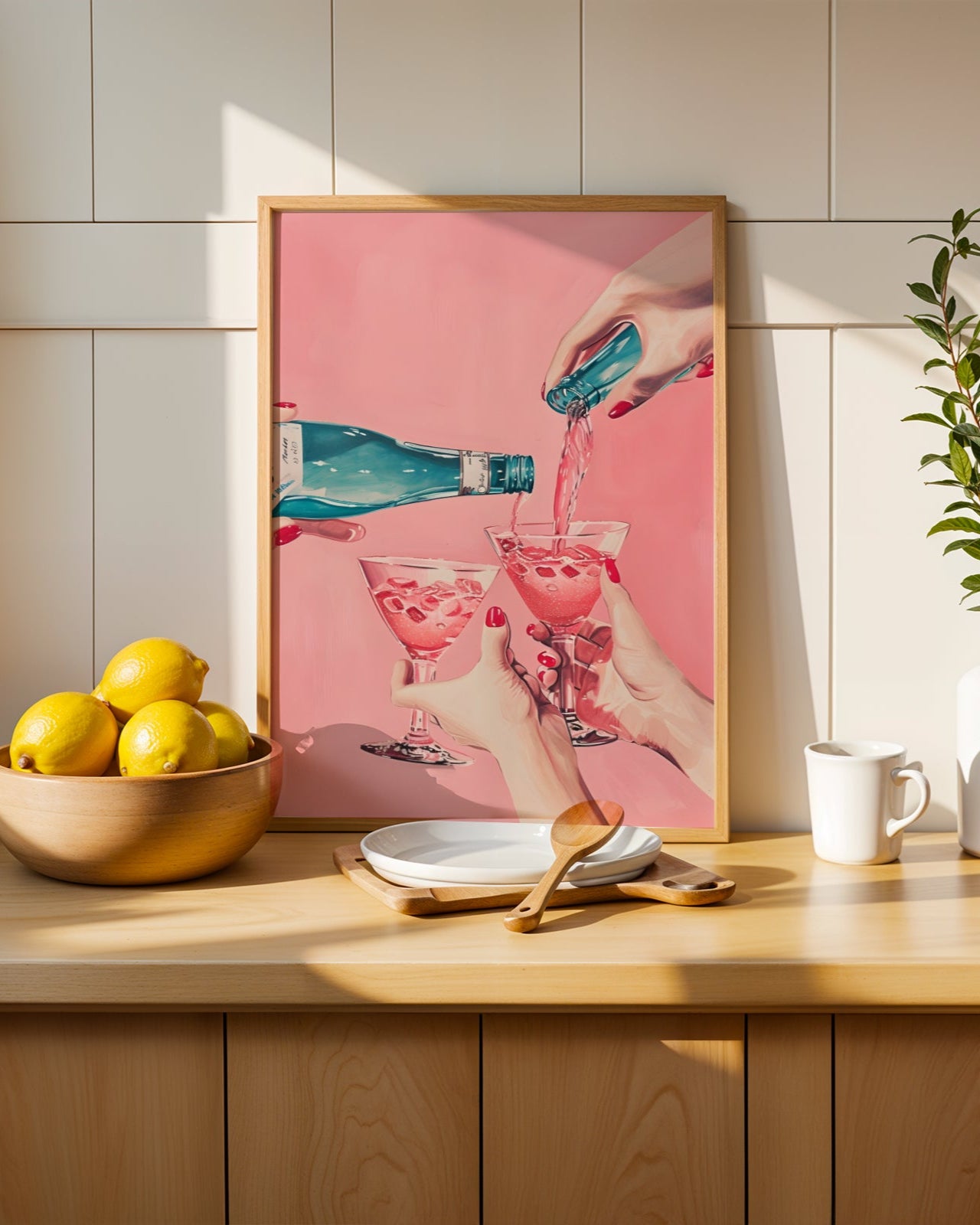 Rosé Flow Poster