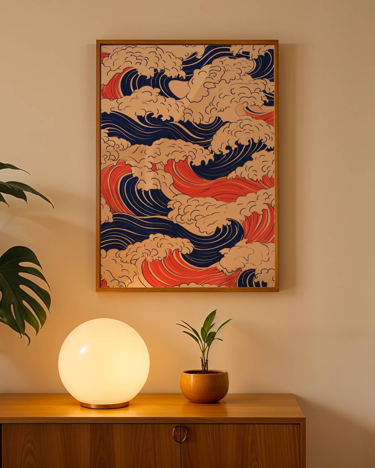 Sonsuz Dalga Deseni Poster