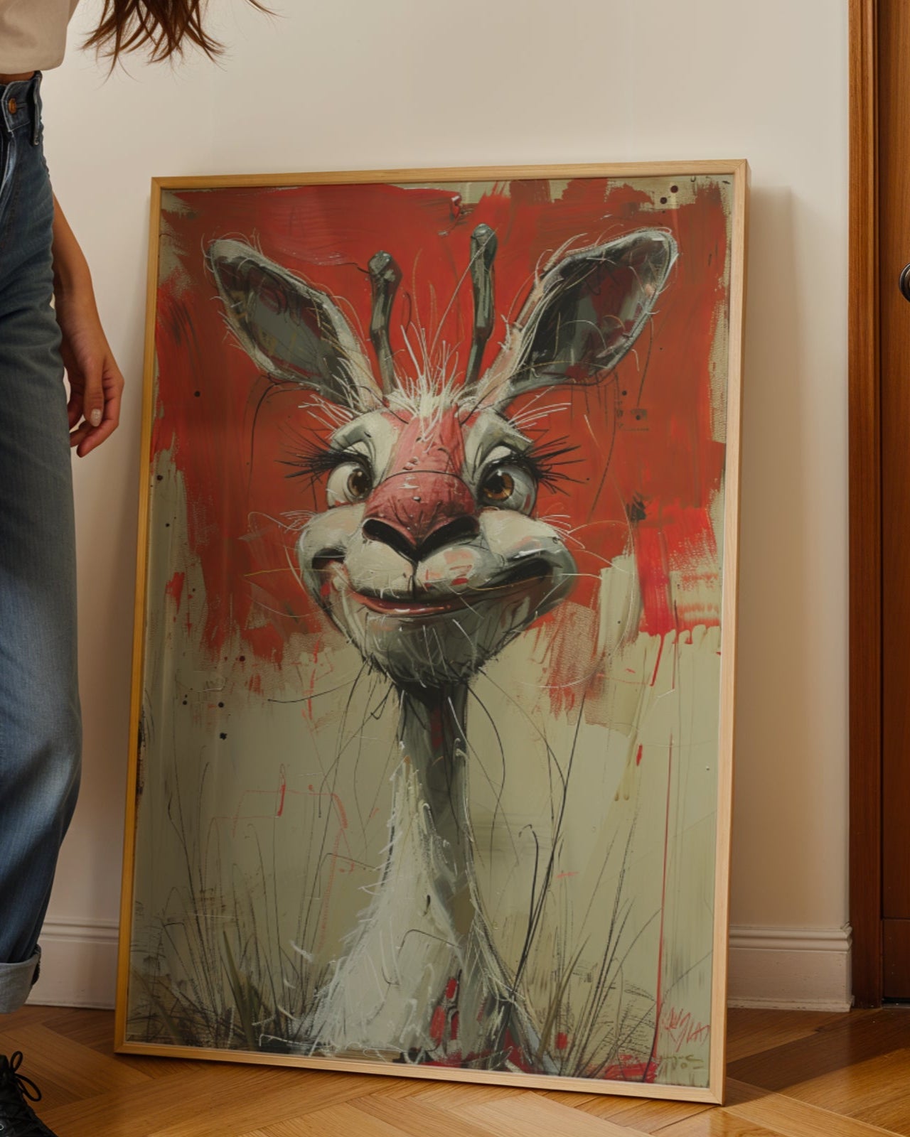 The Giraffe Poster