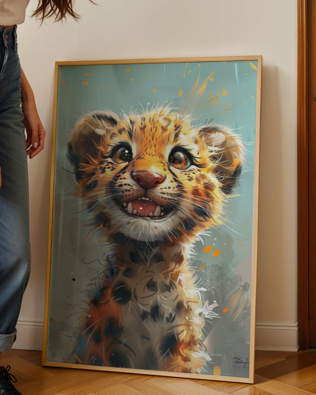 Baby Tiger Poster