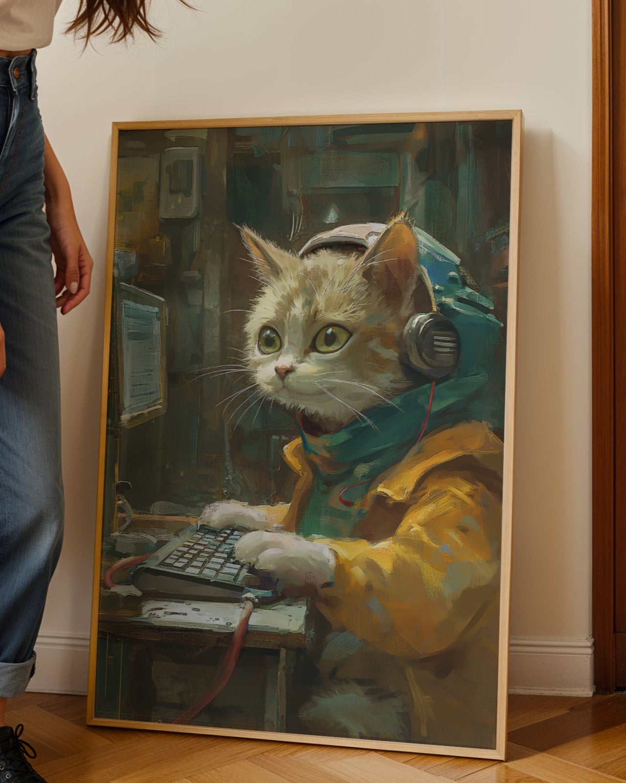 The Cat No.7 Poster
