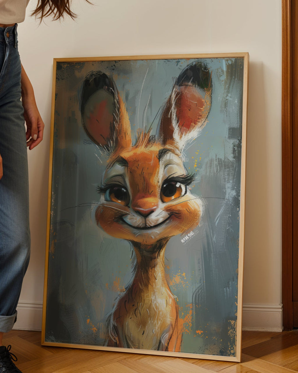 Baby Gazelle Poster