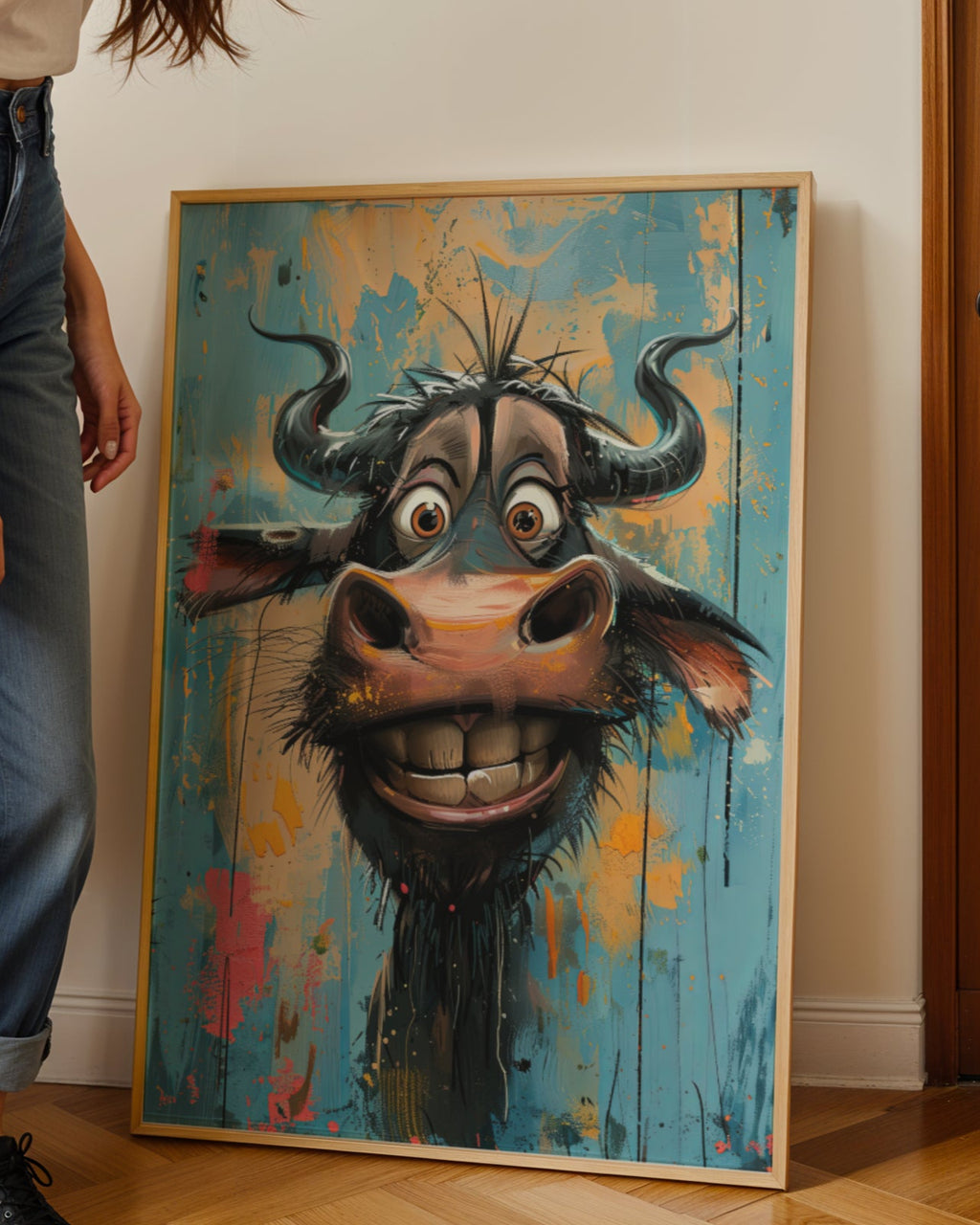 Baby Donkey Poster