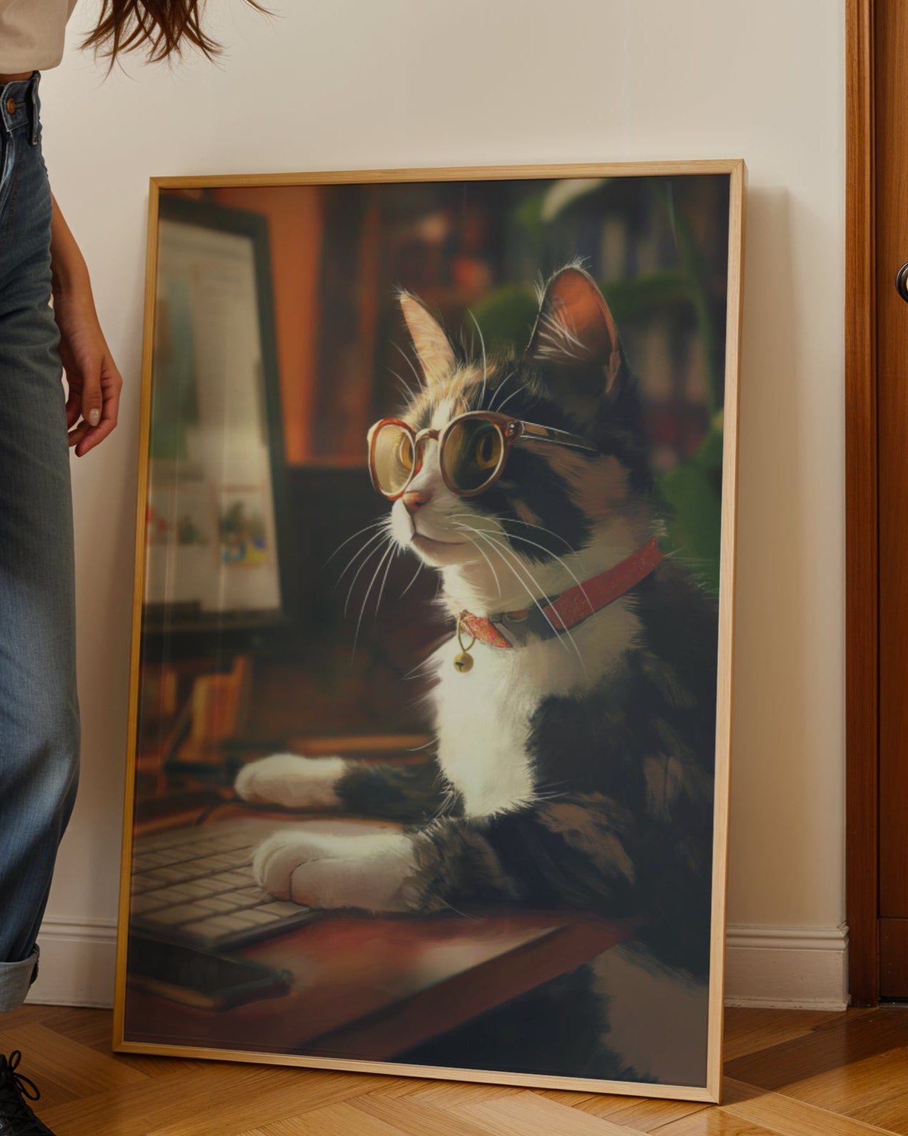 The Cat No.8 Poster