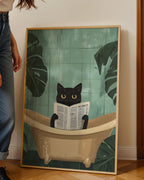 Black Cat No.4 Poster