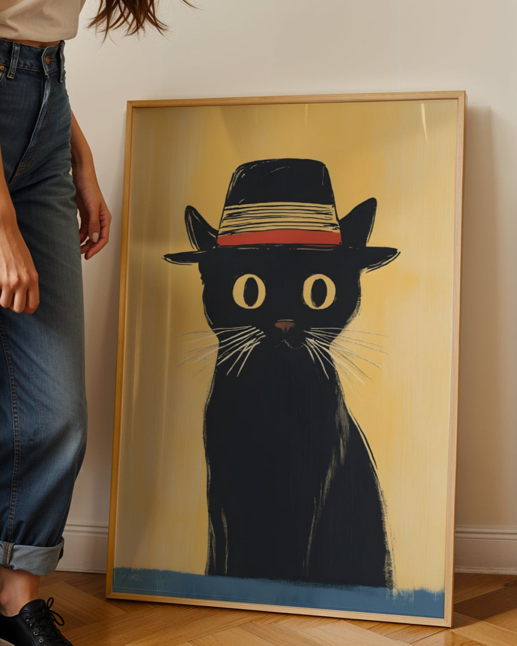 Black Cat No.9 Poster
