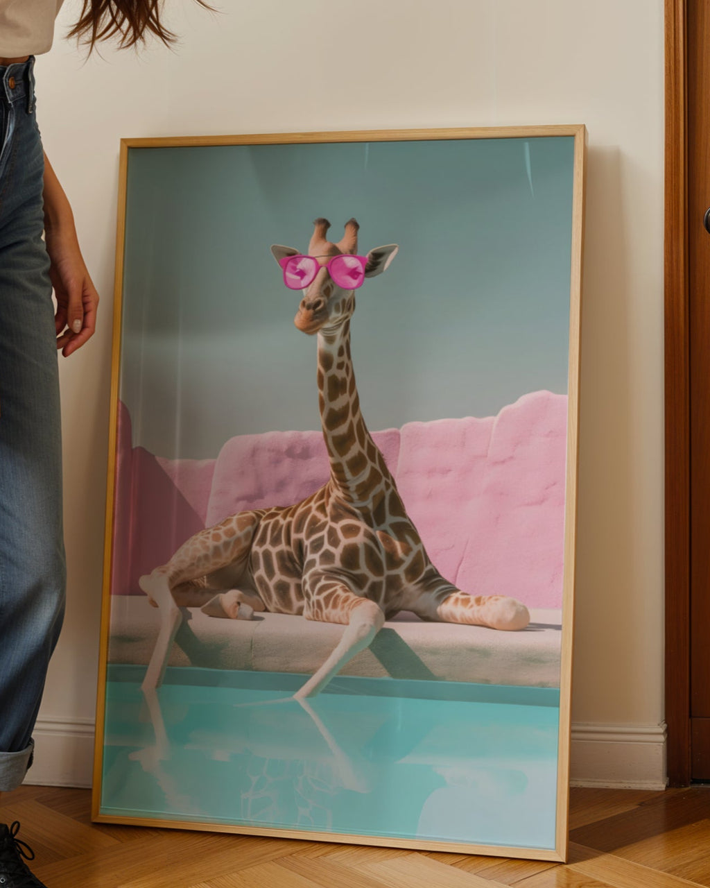 The Giraffe No.2 Poster