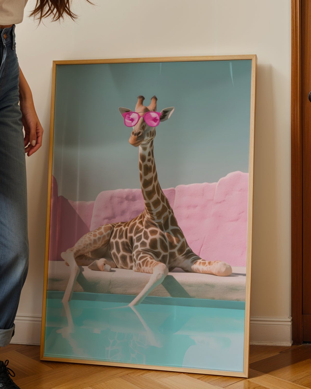 The Giraffe No.2 Poster
