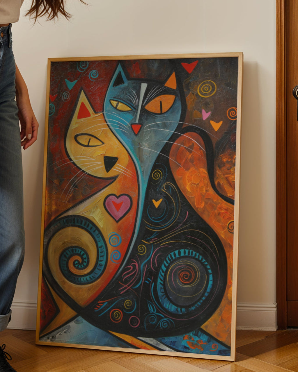 The Cat No.9 Poster