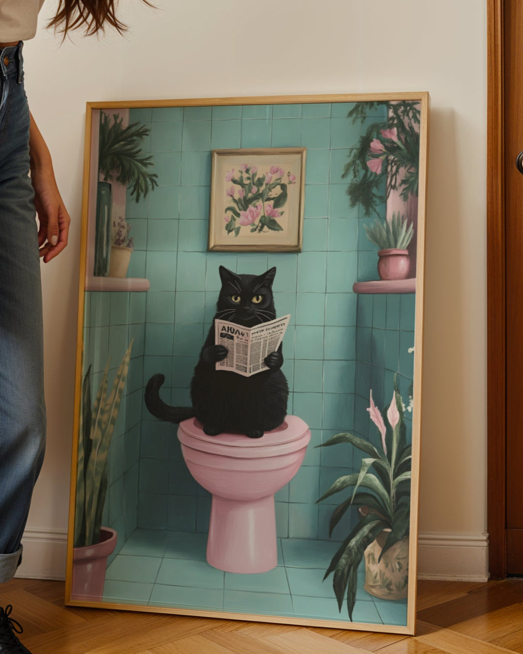 Black Cat Poster