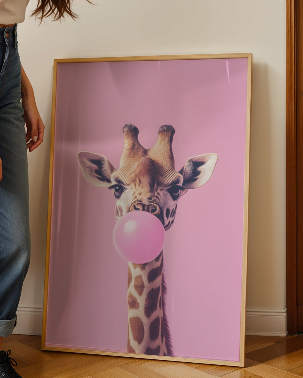 The Giraffe No.3 Poster